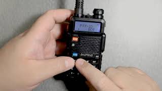 Download lagu Baofeng UV-5R PTT ID When to Sending PTT ID mp3