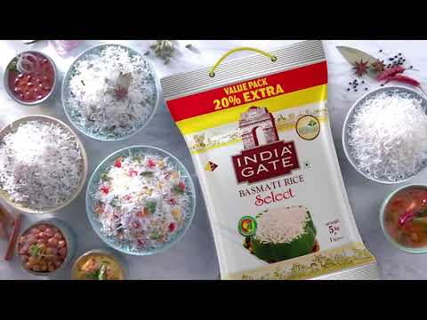 India Gate Select Basmati Rice 1 KG Rice (20% Extra)