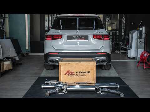 Thumbnail for Mercedes-AMG X247 GLB35 Sound test w/ Valvetronic Fi EXHAUST Catback X Utmost Downforce Garage by Mercedes-AMG, Lamborghini, Troller, Maserati, Ferrari, Supercar, Nissan GT-R, SUV, Porsche, BMW, Sports car, Car, Nissan