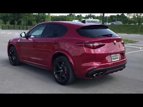 New Alfa Romeo Stelvio Quadrifoglio 505HP exhaust sound review 2018