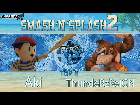 GHQ | Aki (Ness) vs. SI S | ThundeRzReiGN (DK) - Smash'N'Splash 2 Singles Loser's Top 8