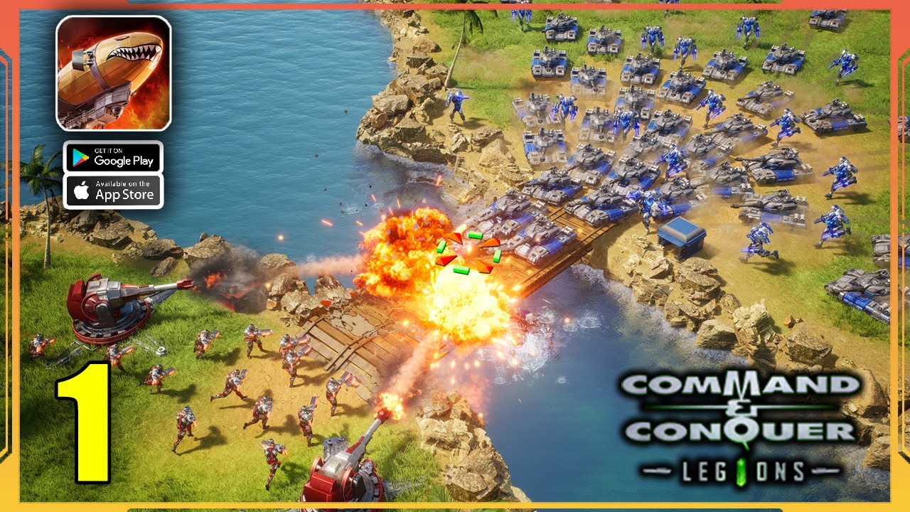 Command & Conquer Legions Gameplay Walkthrough Part 1 (Android, iOS)