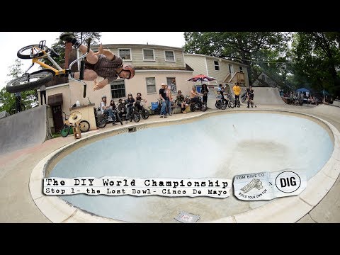 DIY BMX WORLDS  - Stop 1: The Lost Bowl - FBM X DIG