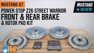 1999 2004 Mustang Brake Rotor Pad Kits Americanmuscle