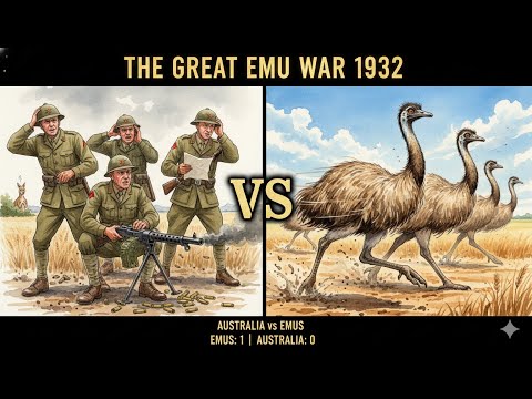 The Great Emu War (1932): How Australia Lost a War Against Birds | History's Bizarre Military Defeat