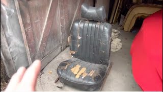Mercedes R107: Demontaż i rozbiórka fotela