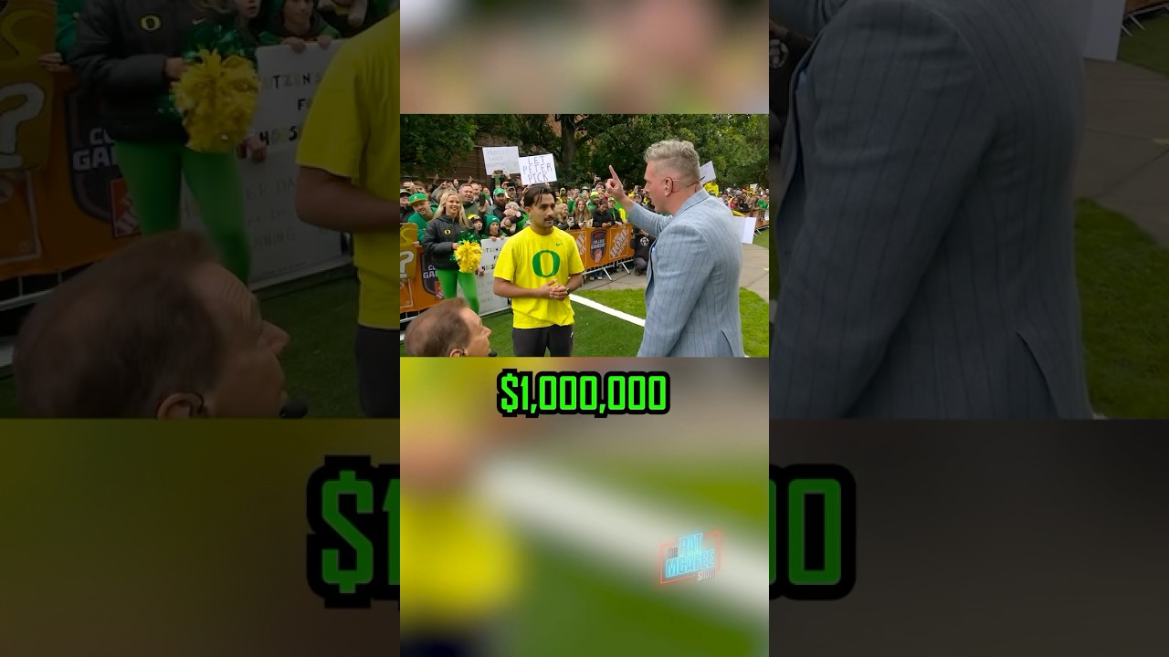 ONE MORE KICK FOR ONE MILLION DOLLARS 💰💰THIS GUY STINKS #CollegeGameDay