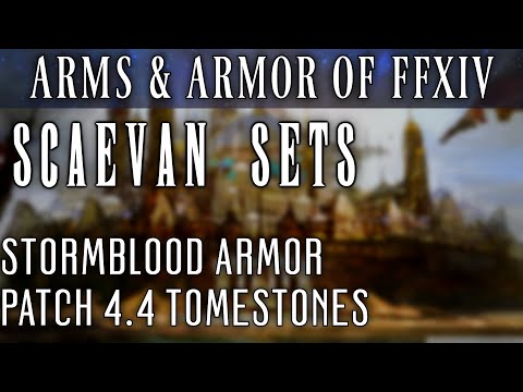 All Scaevan Sets (FFXIV Patch 4.4)