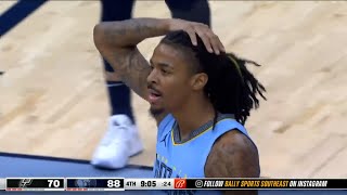 Ja Morant spent a couple of seconds trying to understand that he dunks over Viktor Vembanyama