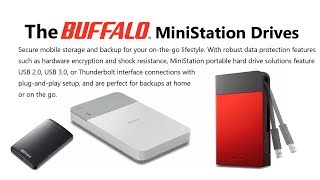 A Guide to the Buffalo MiniStation Series - From USB and SSD to Thunderbolt and Wireless Technology