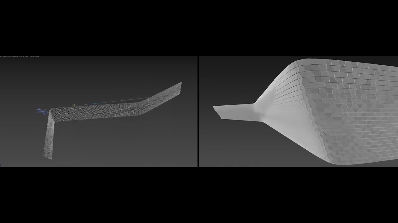 Morphing facade in 3DsMax