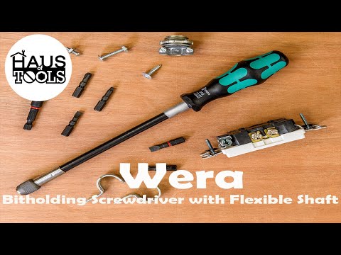 Wera 05028160001 392 Bitholding Screwdriver with Flexible Shaft, 1/4" x 177 mm