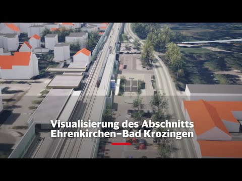 Visualisierung des Abschnitts Ehrenkirchen–Bad Krozingen (Abschnitt 8.8)