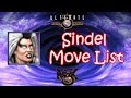 UMK3 MK3 Sindel Move List
