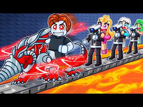 I Pretended to be a noob then used OP TITAN DRILLMAN In +1 Skibidi Escape!