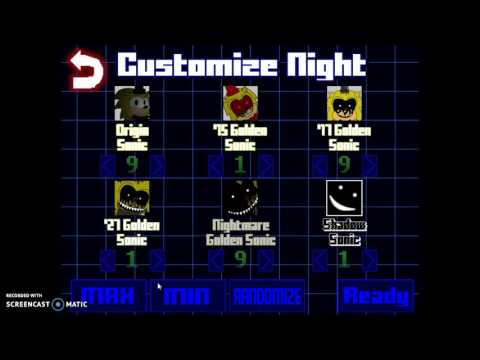 FNaS 5 Custom Night/ The Nightmare Music