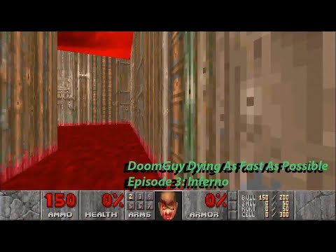 Doomguy Dying As Fast As Possible Episode 3: Inferno (No monster deaths)