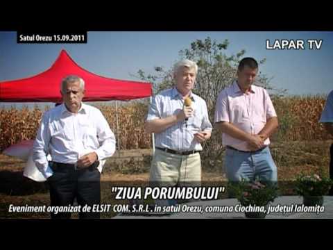 ZIUA PORUMBULUI - ELSIT COM - satul Orezu - comuna Ciochina - judetul Ialomita