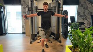 Explication de l'écarté poulie pectoraux milieux des pecs - MUSCULATION