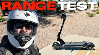 How far will it go? Apollo Phantom 2.0 52V RANGE TEST!