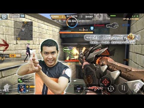 KamenSlasherz - MINECRAFT COUNTER STRIKE ZOMBIE ??? Crisis Action - Real Time ESports FPS Android Mobile Game Review