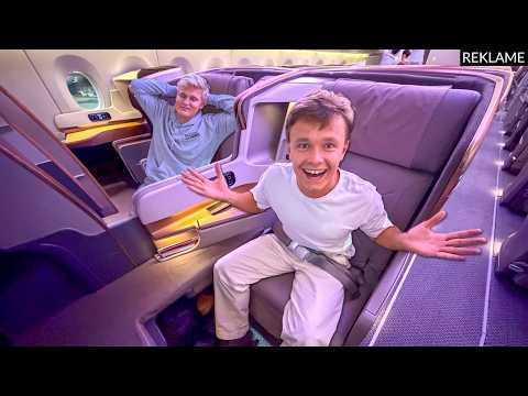 12 timer på verdens vildeste business class!