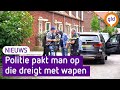 Man dreigt met wapen: arrestatieteam grijpt in