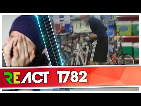 React 1782 ROUBANDO BIKE DE SUPEMERCADO #VAGABUNDORESPONDE2 (Apenas Um Vagabundo)