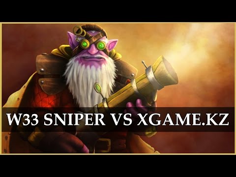 BBC.w33 Sniper vs xGame.kz @ Deadly Gaming Cup | Dota 2