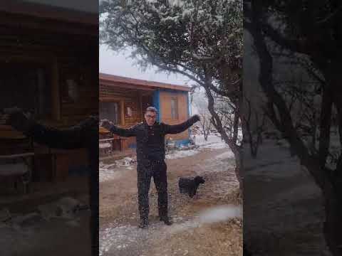 Nevada año 2025 Arroyo de los Patos Córdoba