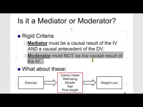 Mediator or Moderator?