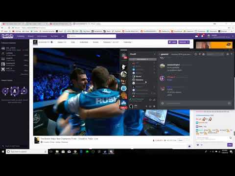 last seconds of the boston 2018 major (w/ cloud 9 discord)