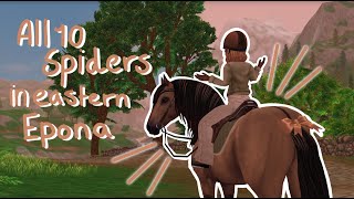 All 10 Spider Locations In East Epona! | Star Stable Online