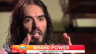 Russell Brand blowing your tiny mind in 38 seconds