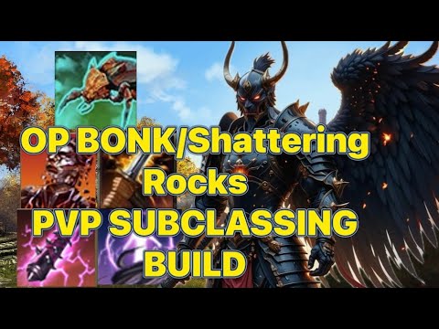 ESO PVP- Shattering ROCKS BONK META Subclassing PVP Build Warden/Dragonknight/Sorcerer!!