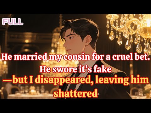 He married my cousin for a cruel bet  He swore it’s fake—but I disappeared, leaving him shattered