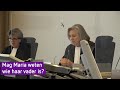 Rechter moet beslissen: mag Maria weten wie haar vader is?