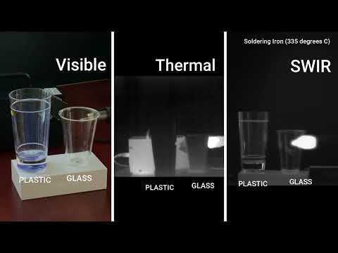 Shortwave Infrared Soldering Iron Video