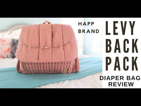 Floral Diaper Bag Backpack Travel Baby Bag for Mom Diaper Purses for Women video review thumbnail
