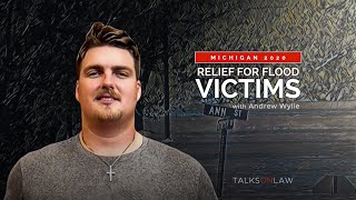 NFL Linemen Zooms in to Share FREE Legal Resources for Michigan Flood Survivors.