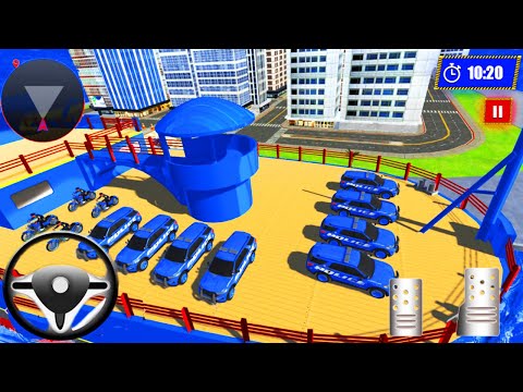 US Police Car and Bike Transport Truck - Grand Police Transport Truck - Android Gameplay