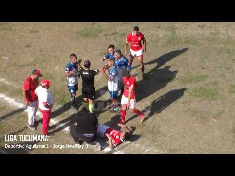 LIGA TUCUMANA: Deportivo Aguilares doblegó a Jorge Newbery en un emotivo clásico de Aguilares