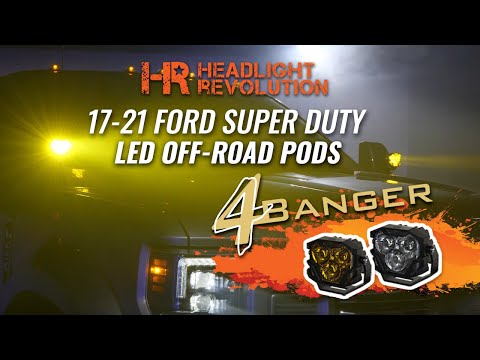 2017 - 2021 Ford Super Duty Morimoto 4Banger Install & Review | Headlight Revolution