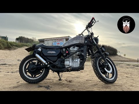 1981 HONDA CX500 B. RAT BIKE.