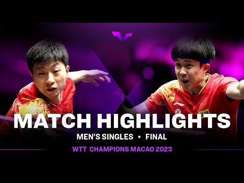 Ma Long vs Wang Chuqin | MS Final | WTT Champions Macao 2023