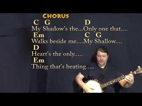 Boulevard of Broken Dreams (Green Day) Banjo Cover Lesson in Em with Chords/Lyrics