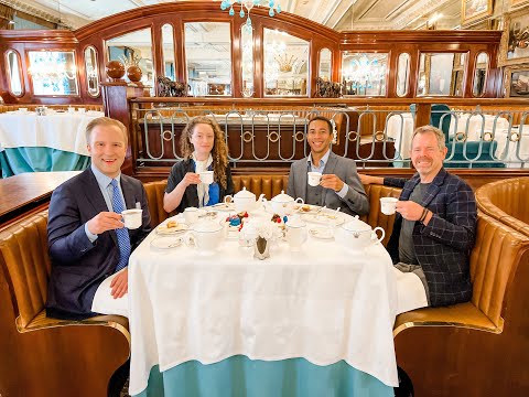 Afternoon Tea Etiquette with the cast of The Mousetrap