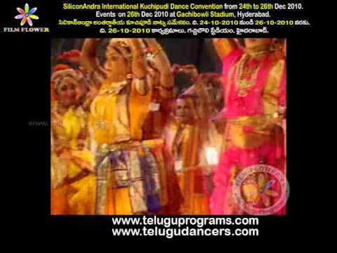 Silicon Andhra 2nd International Kuchipudi Dance Convention 2800 Members Kuhipudi Performane