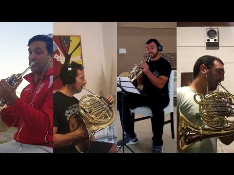 Konzertstuck - R Schumann - Corona Virus Version - Argentina Horn Ensemble