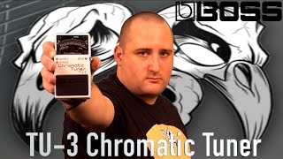 Video thumbnail for BOSS TU-3 Chromatic Tuner by Cryptic Mask Guitar
